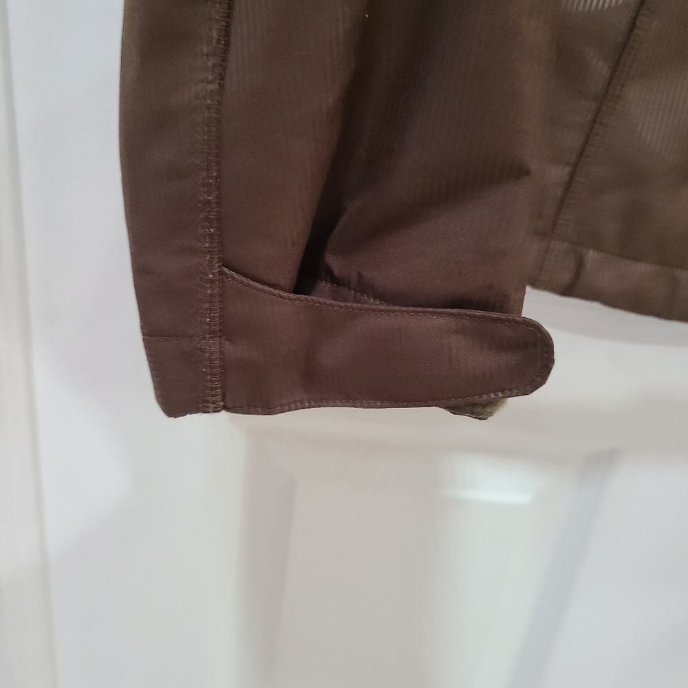 Burton Jacket Brown Winter Outdoor Ski Snow Cozy Fleece Snowboard XS - Picture 3 of 16